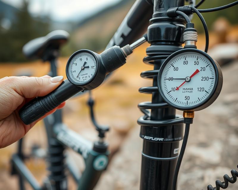 Jak prawidłowo napompować amortyzator w rowerze krok po kroku?