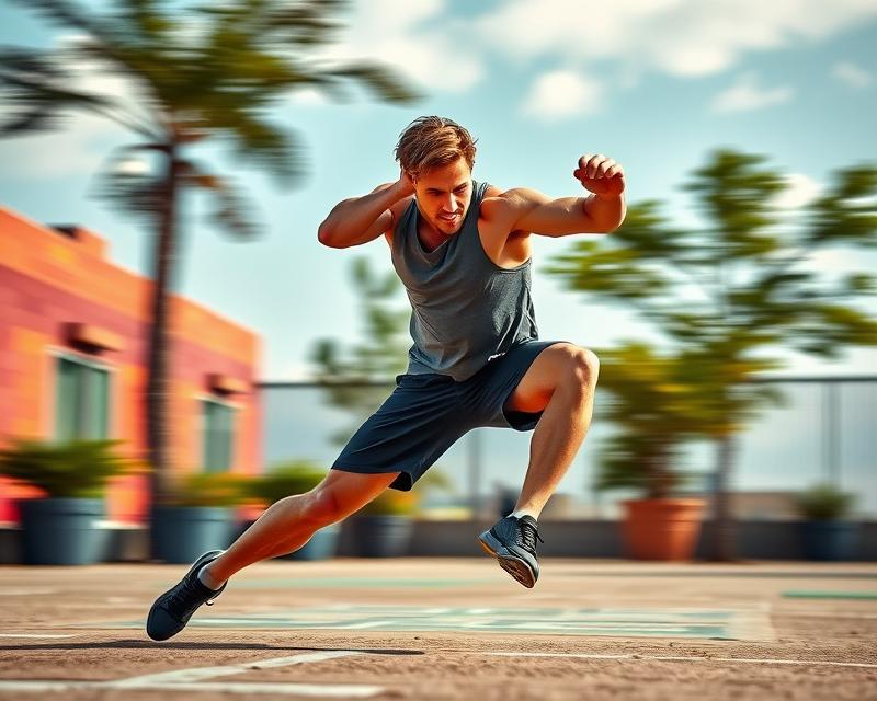 Przeskoki w wykroku – skuteczne ćwiczenie na kondycję i siłę mięśni