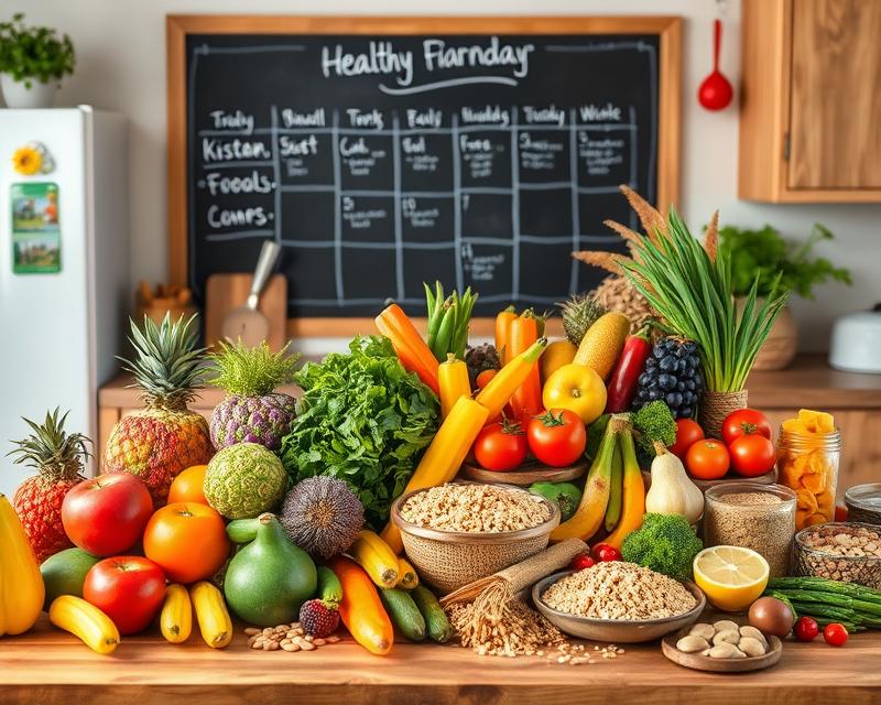 Zdrowa dieta – jak zaplanować jadłospis na każdy tydzień?