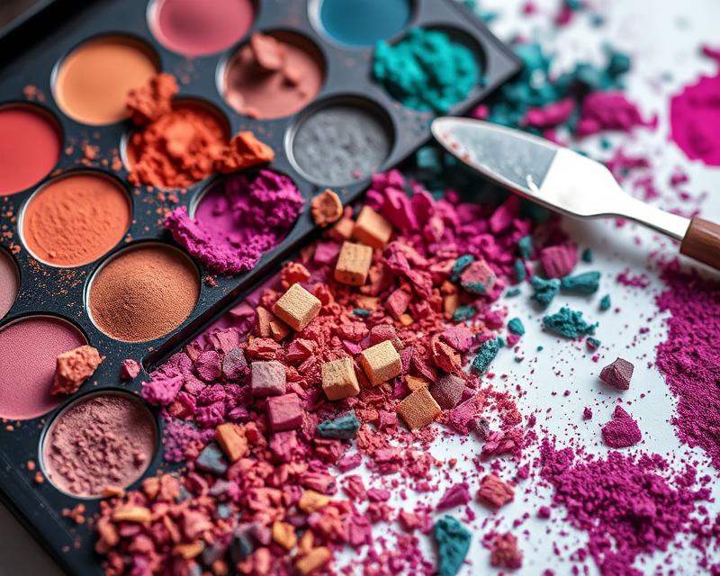 Jak naprawić pokruszony cień do powiek? Proste techniki i porady