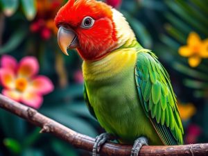 Kakariki czerwonoczelna (papużka kozia) – charakter i wymagania hodowlane