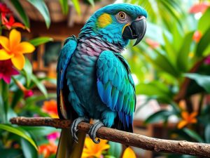 Amazonka niebieskoczelna (Amazona aestiva) – charakter i wymagania hodowlane