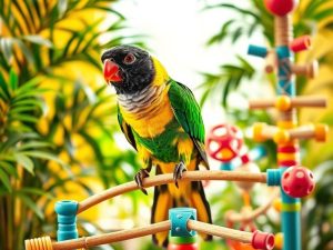 Kajka czarnogłowa (Pionites melanocephalus): charakter i wymagania hodowlane